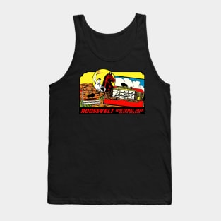 Roosevelt National Park North Dakota Vintage Tank Top